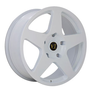 6Performance Loaded 2 Alloy Wheels In White Set Of 4