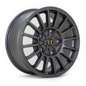 6Performance Loaded 3 Alloy Wheels In Flat Gunmetal Set Of 4
