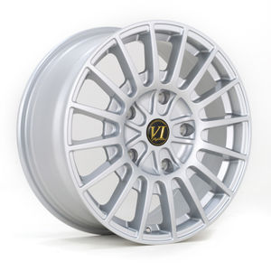 6Performance Loaded 3 Alloy Wheels In Silver Set Of 4