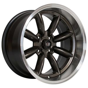 Rota RBX Alloy Wheels in Gunmetal with Polished Lip Set of 4