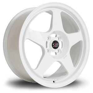 Rota Slipstream Alloy Wheels in White Set of 4