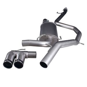 Remus Resonated Turbo Back Exhaust System - Valved With 200 Cell Hi-Flow Sports Cat