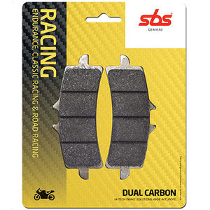 SBS DC Dual Carbon Motorcycle Race Brake Pads