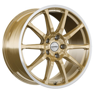 Speedline Corse SC1 Motorismo Alloy Wheels In Racing Gold Diamond Cut Lip Set Of 4
