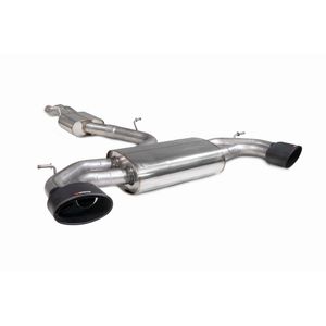 Scorpion Resonated 3.15" Cat/GPF Back Exhaust System - Non-Valved