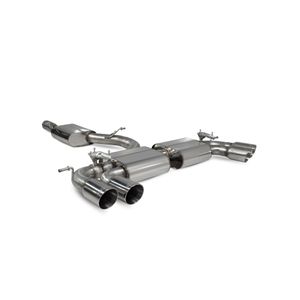 Scorpion Resonated 3.15&quot; Cat Back Exhaust System - Valved