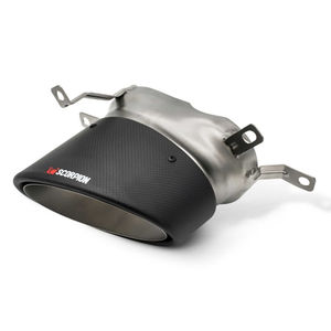 Scorpion 170x120mm Oval Ascari Carbon Fibre Tailpipe Set