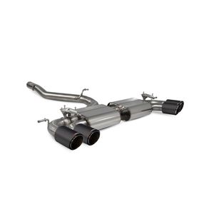 Scorpion Non-Resonated 3.15&quot; Cat Back Exhaust System - Valved