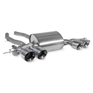 Scorpion Non-Resonated 2.75&quot; Half Exhaust System - Valved