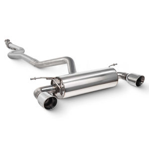 Scorpion Non-Resonated 3.15" Cat Back Exhaust System - Non-Valved