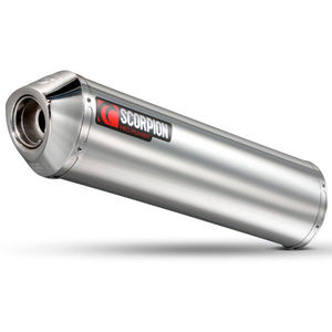 Scorpion Factory Oval Silencer Stainless Steel Sleeve