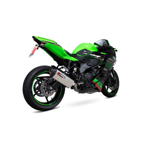 Scorpion Serket Parallel Full Exhaust System Satin Titanium Sleeve