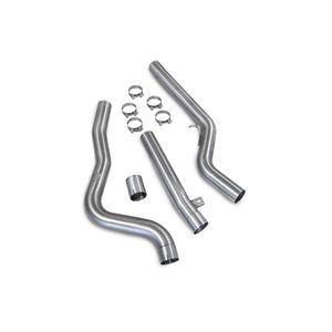 Scorpion Non-Resonated 3.15&quot; Centre Resonator Delete Pipe