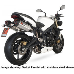 Scorpion Serket Oval Silencer Carbon Sleeve