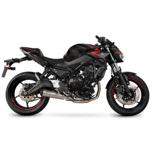 Scorpion Red Power Full Exhaust System Brushed Stainless Sleeve