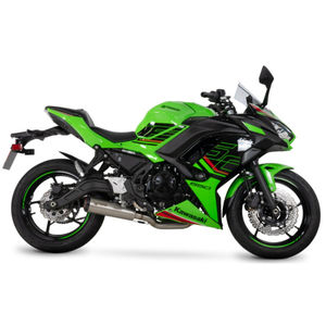 Scorpion Red Power Full Exhaust System Brushed Stainless Sleeve