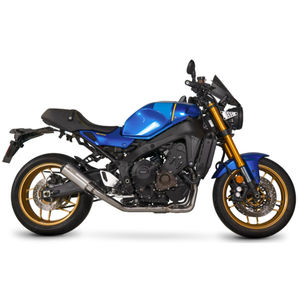 Scorpion Red Power Full Exhaust System Brushed Stainless Sleeve