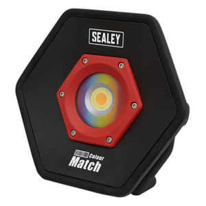 Sealey 20W COB LED Rechargeable Floodlight - Colour Matching