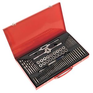 Sealey Tap and Die Set 76pc Split Dies Metric - AK3076