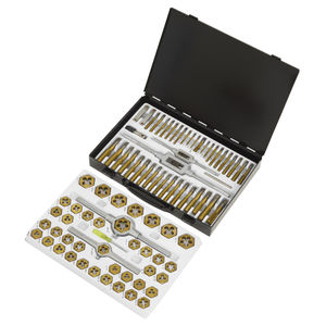 Sealey 86pc Metric And Imperial Hexagonal Tap And Die Set - AK3086HIM