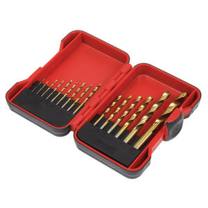 Sealey 15pc HSS Drill Bit Set - AK3715HSS