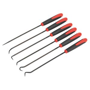 Sealey Pick & Hook Set 6pc Extra-Long - AK5215