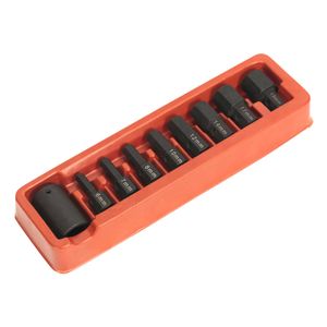 Sealey Impact Hex Bit & Holder Set 9pc 1/2&quot; sq Drive - AK5609