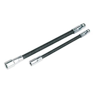 Sealey Flexible Extension Adaptor Set 2pc 1/4&quot; sq x 150mm & 3/8&quot; sqx 200mm - AK7341