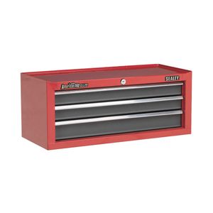 Sealey Add-On Chest 3 Drawer with Ball Bearing Runners - Red/Grey - AP22309BB