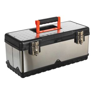 Sealey Stainless Steel Toolbox 505mm with Tote Tray - AP505S