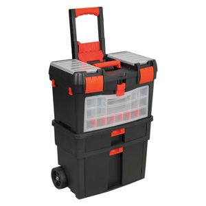 Sealey Mobile Tool Chest with Tote Tray & Removable Assortment Box - AP850