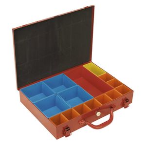 Sealey Metal Case with 15 Storage Bins - APMC15