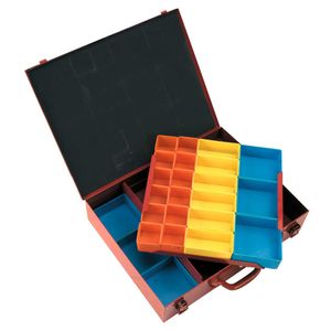 Sealey Metal Case 2 Layer with 27 Storage Bins - APMC27