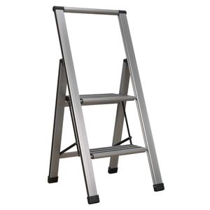 Sealey Aluminium Professional Folding Step Ladder 2-Step 150kg Capacity - APSL2