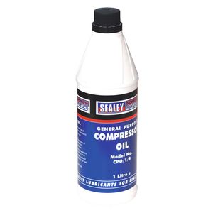 Sealey Compressor Oil 1ltr - CPO1S