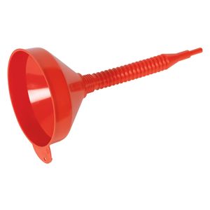 Sealey Flexi-Spout Funnel Medium 200mm with Filter - F2F