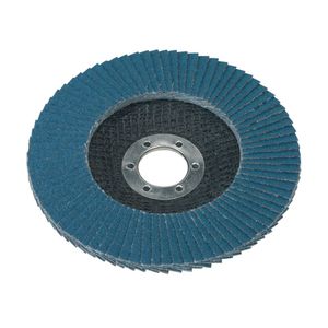 Sealey Flap Disc Zirconium 125mm Diameter 22mm Bore 80Grit - FD12580