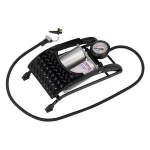 Sealey Heavy Duty Foot Pump Twin Barrel - FP4