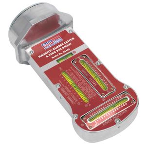 Sealey Magnetic Camber Castor & Kingpin Gauge - GA450