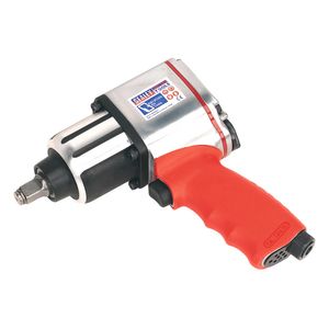 Sealey Air Impact Wrench 1/2&quot;Sq Drive Twin Hammer - GSA02