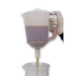 Sealey 2 Litre Measuring Jug / Funnel With Lid And Base