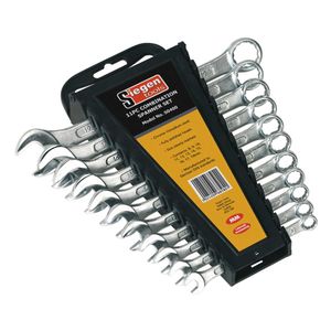 Siegen Combination Spanner Set 11pc Metric - S0400