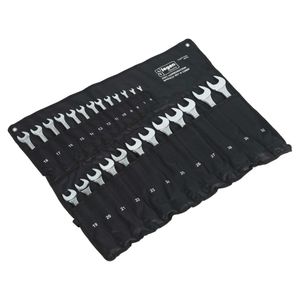 Siegen Combination Spanner Set 25pc Jumbo Metric - S0401