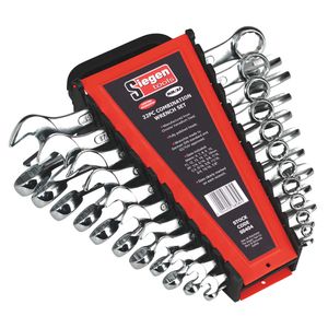 Siegen Combination Spanner Set 22pc Metric/Imperial - S0404