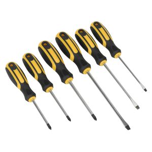 Siegen Soft Grip Screwdriver Set 6pc - S0615