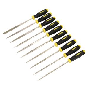 Siegen Diamond Needle File Set 10pc 100mm - S0896