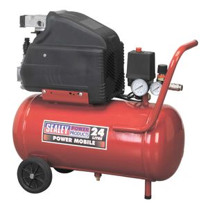 Sealey Compressor 24ltr Direct Drive 1.5hp - SA2415