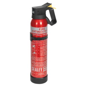 Sealey 0.6kg Dry Powder Fire Extinguisher - Disposable - SDPE006D