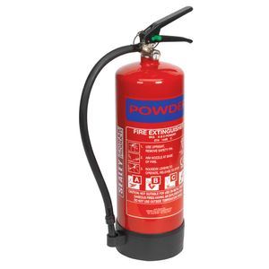 Sealey 6kg Dry Powder Fire Extinguisher - SDPE06