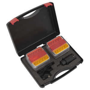 Sealey 2pc Wireless SMD LED Trailer Light Set - TB18LEDW